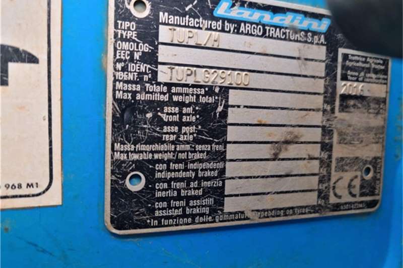 LANDINI TRACTOR 105 Tractor - Image 3